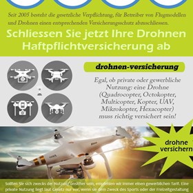 Versicherung: Drohnen Versicherung